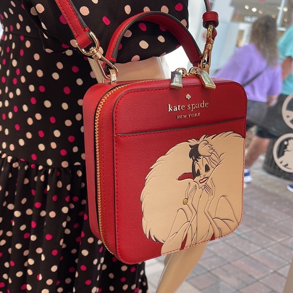 Kate Spade Disney X Kate Spade New York Vanity Cruella Crossbody Bag - Picture 11 of 16